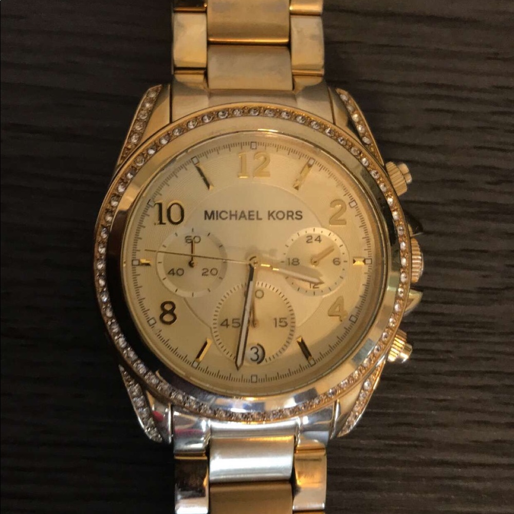 Michael Kors Gold Toned Watch